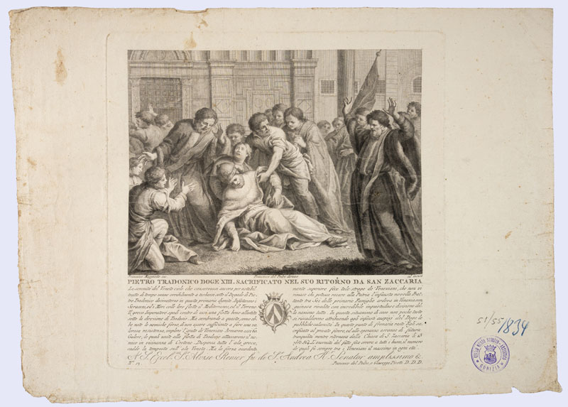 uccisione del Doge Pietro Tradonico