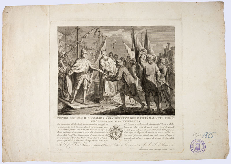 il Doge Pietro Orseolo accoglie i deputati