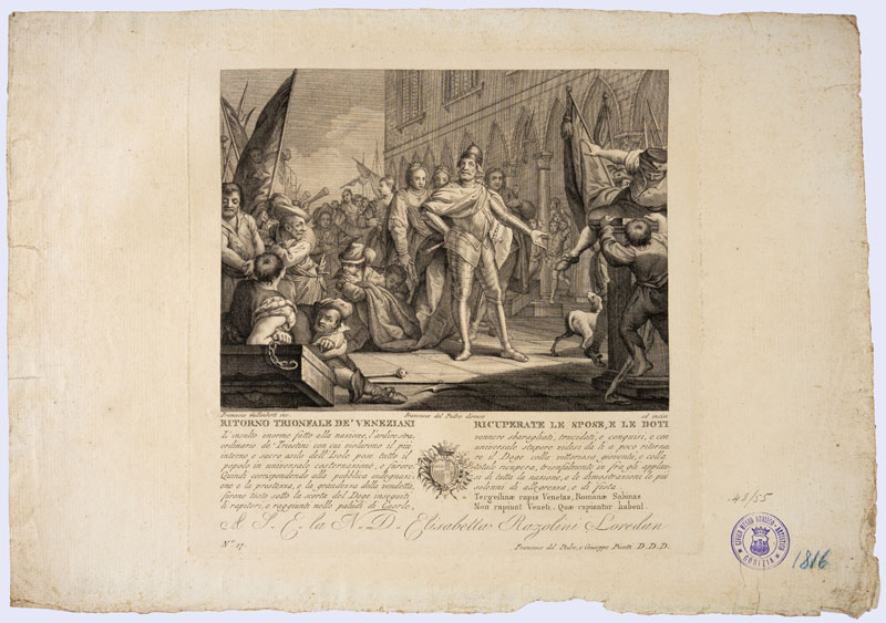 ingresso trionfale del Doge