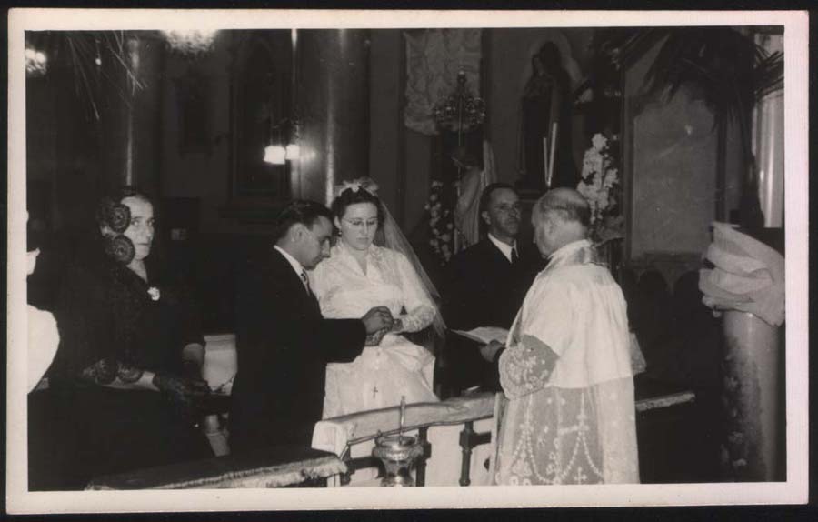 Matrimonio di Arturo Braida e Delia Galiussi