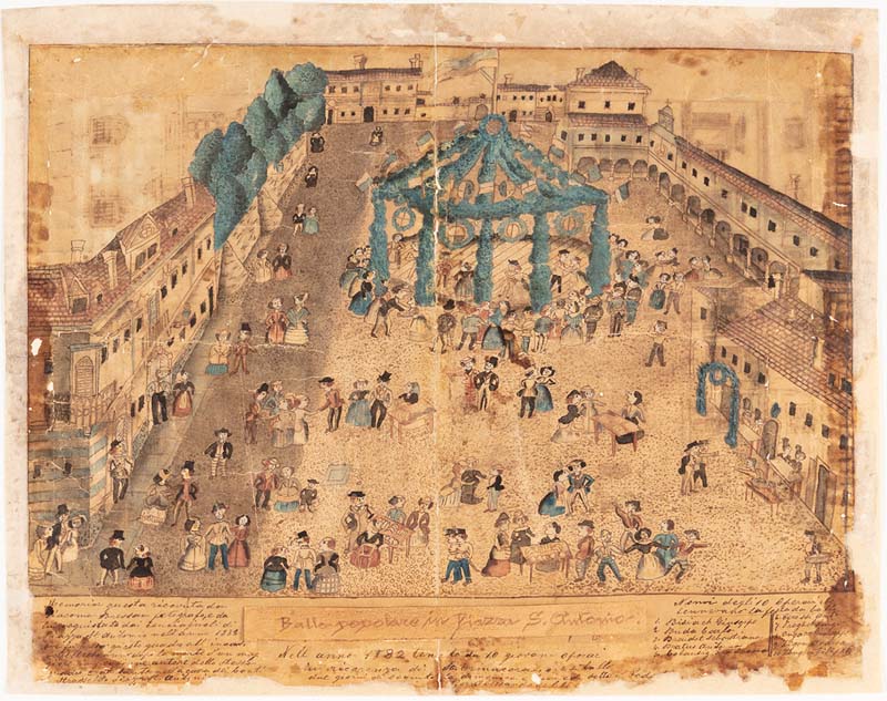 veduta di Gorizia: piazza Sant'Antonio