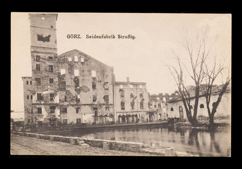 Gorizia. Fabbrica di seta