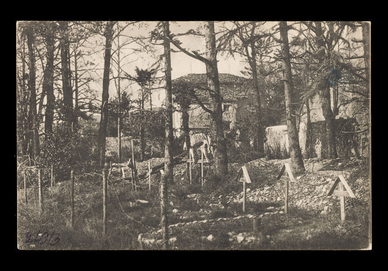 Cimitero in un parco signorile. Gorizia