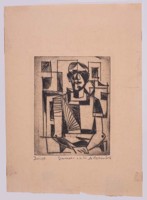 figura maschile seduta