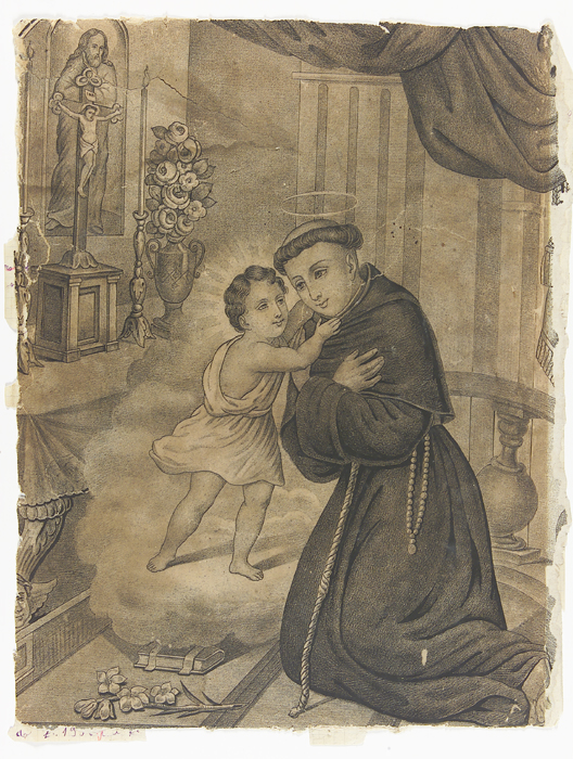 sant'Antonio da Padova con Gesù Bambino