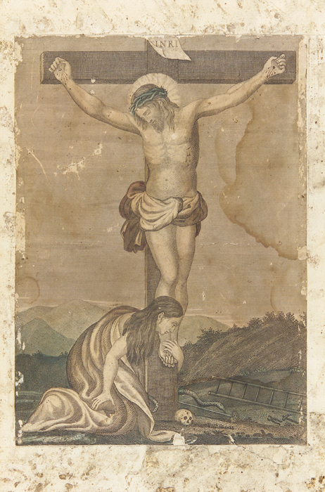 Cristo crocifisso con santa Maria Maddalena
