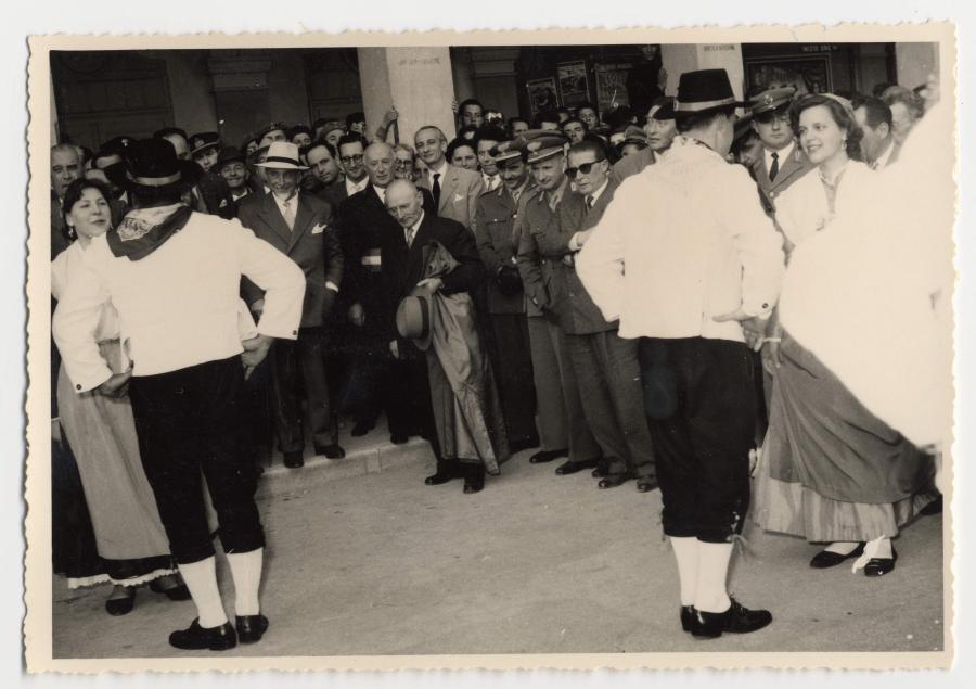 Impianto irriguo. Inaugurazione. Festeggiamenti, Gradisca d'Isonzo. Esibizione dei Danzerini di Lucinico, dettaglio