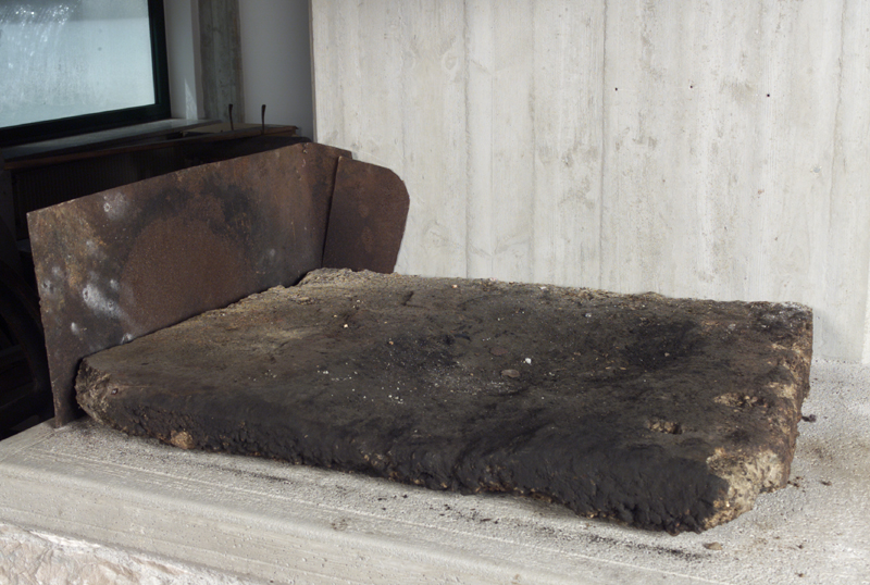 piastra refrattaria per fucina