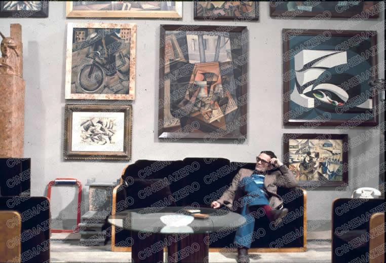 Pier Paolo Pasolini nella Sala dei Regolamenti