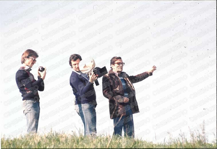 Pier Paolo Pasolini al lavoro
