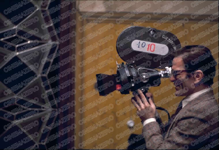 Pier Paolo Pasolini alla macchina da presa