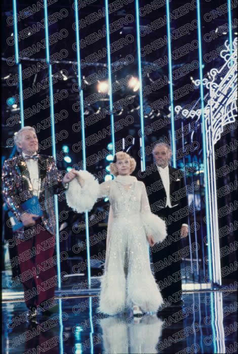 Ginger (Giulietta Masina) e Fred (Marcello Mastroianni) sul palcoscenico
