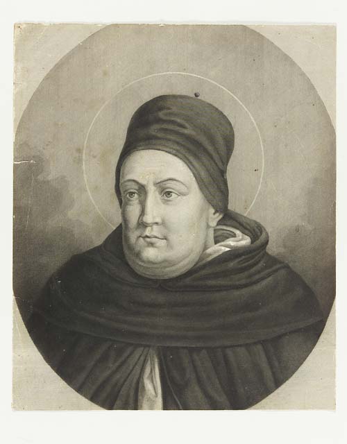 ritratto di ecclesiastico: san Tommaso d'Aquino