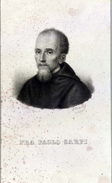 ritratto di ecclesiastico: fra Paolo Sarpi