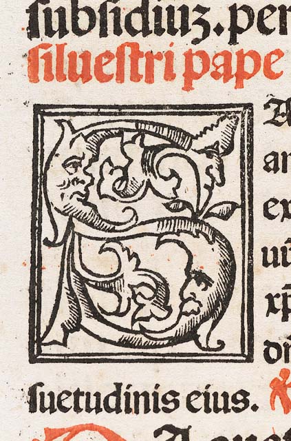 lettera iniziale ornata: S