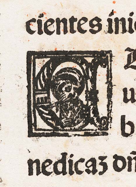 lettera iniziale ornata: C