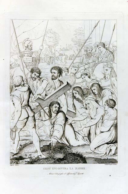 Cristo incontra la Madonna sulla via del Calvario