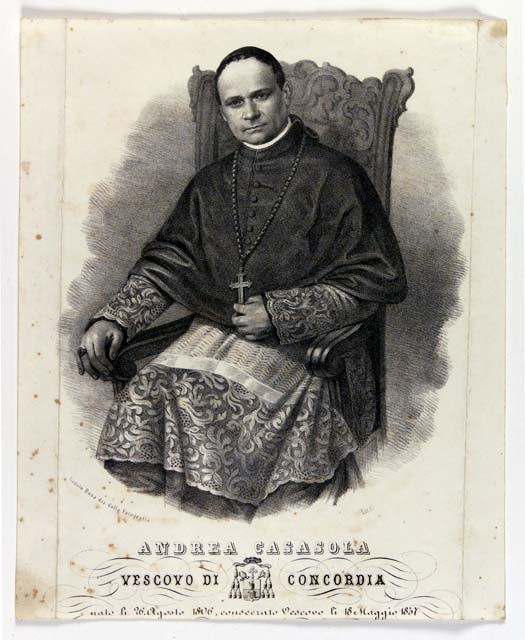 ritratto di ecclesiastico: vescovo Andrea Casasola