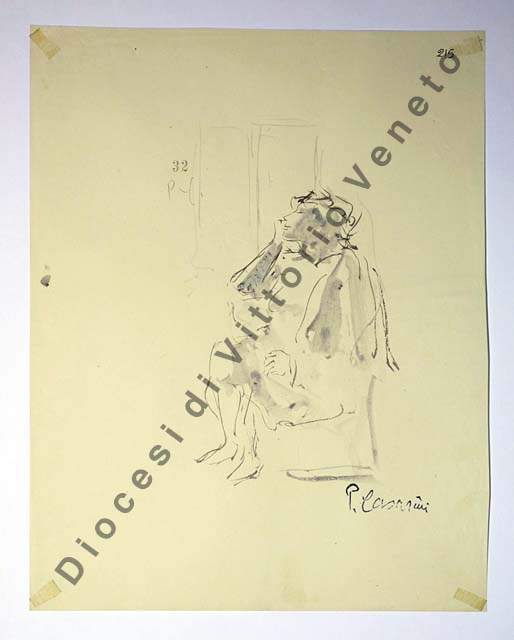 figura femminile seduta