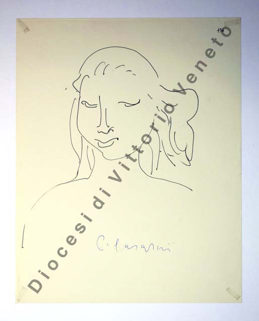 testa di donna