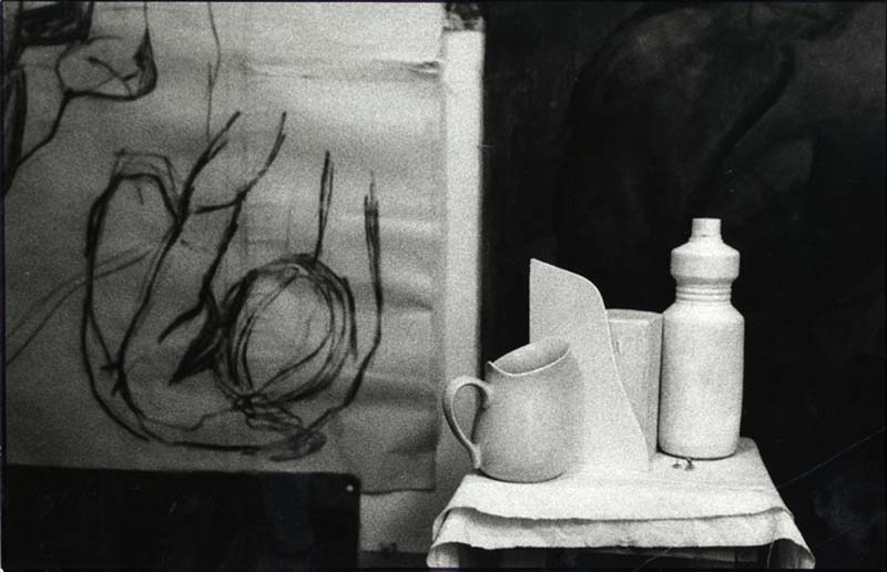 Natura morta in bianco