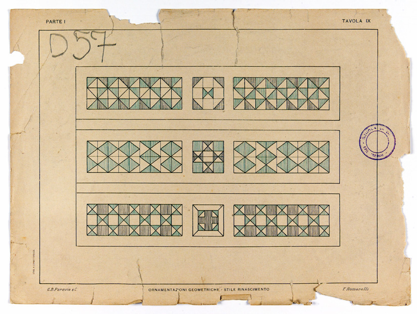 Stampe dell'Archivio della Scuola Mosaicisti