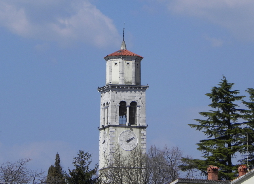 Campanile della chiesa di San Michele arcangelo Sgonico