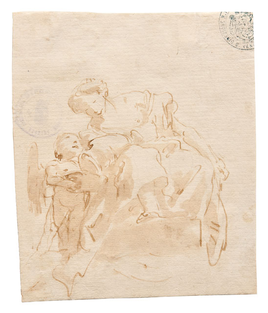 figura allegorica femminile