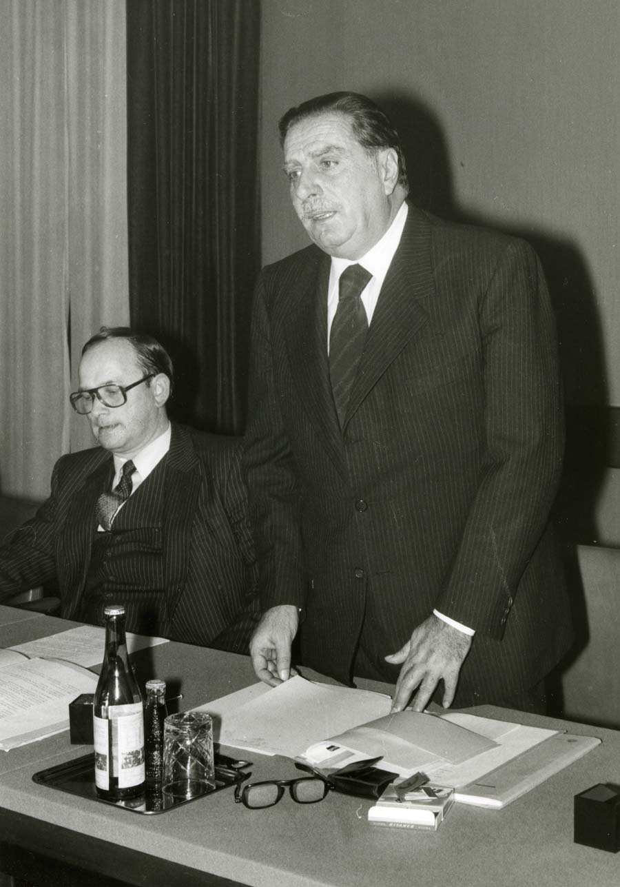 Visita di Lorenzo Natali a Trieste