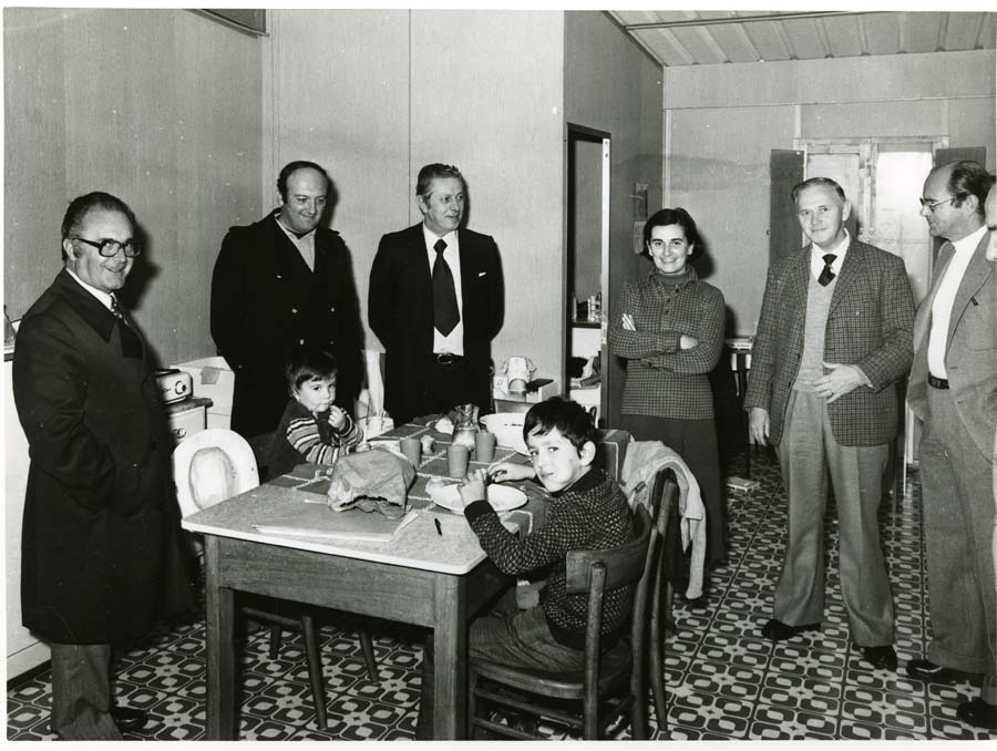 Consegna dei prefabbricati nelle zone colpite dal terremoto