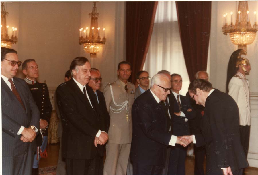 Visita del Presidente della Repubblica Italiana Sandro Pertini
