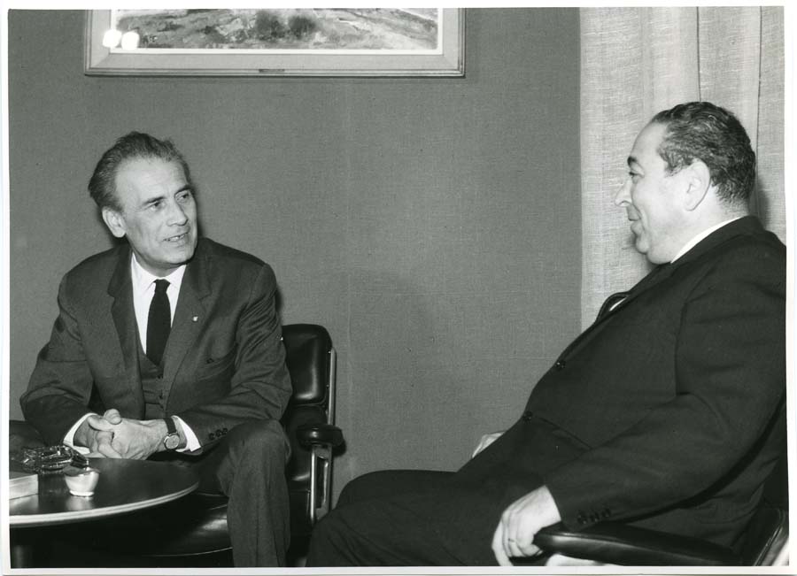 Visita dell'ambasciatore jugoslavo Prica