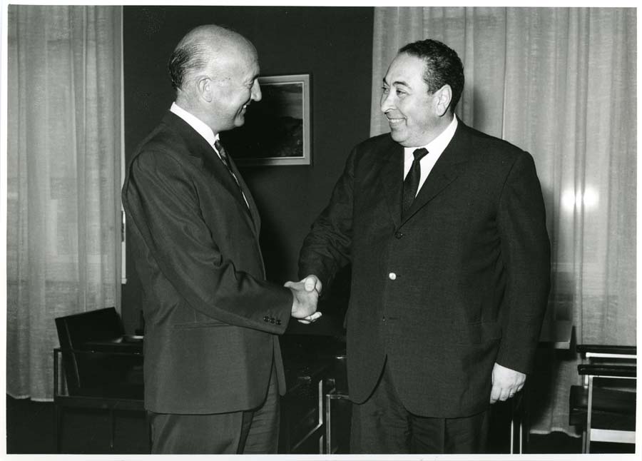Visita di congedo del Commissario Mazza