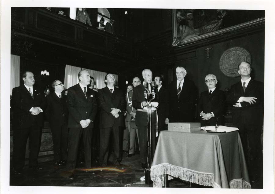 Visita del Presidente della Repubblica Italiana Giovanni Leone