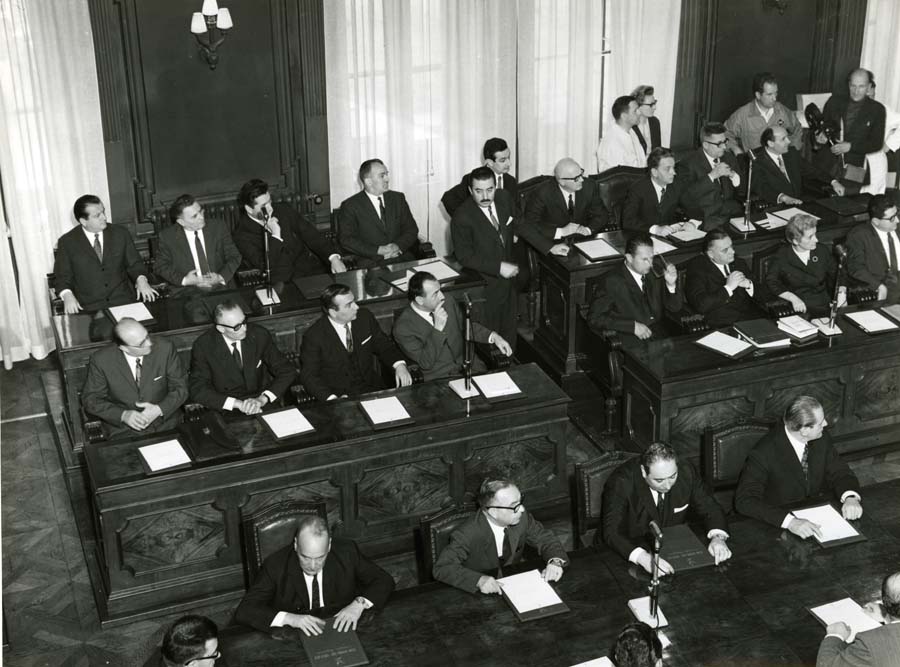 Prima seduta della Seconda Legislatura del Consiglio Regionale