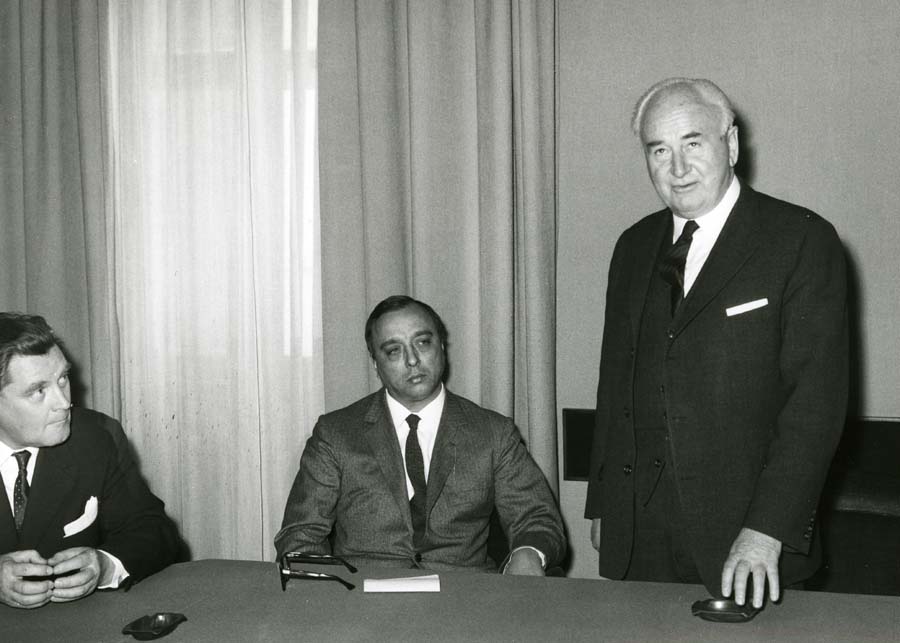 Visita ufficiale del ministro austriaco Vinzenz Kotzina