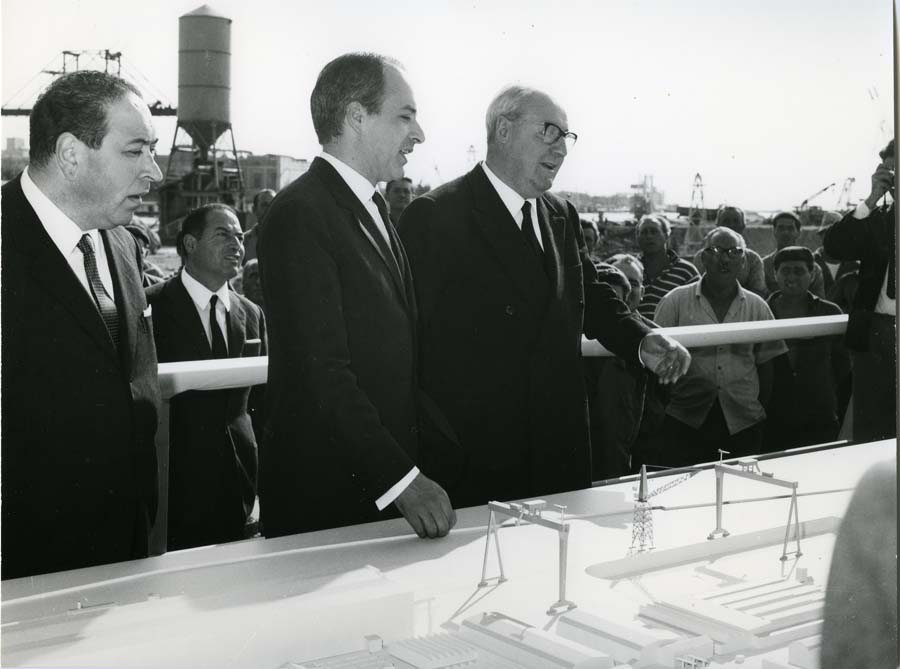 Visita del Presidente Saragat per la cerimonia nel centenario dell'annessione del Friuli all'Italia