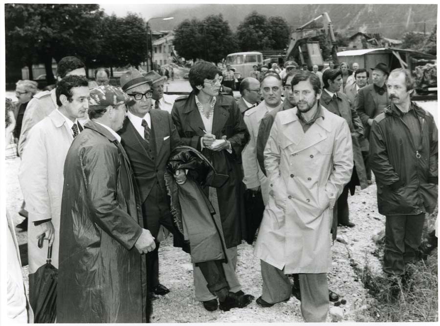 Visita ufficiale di Commissioni parlamentari nelle zone del Friuli colpite dal terremoto