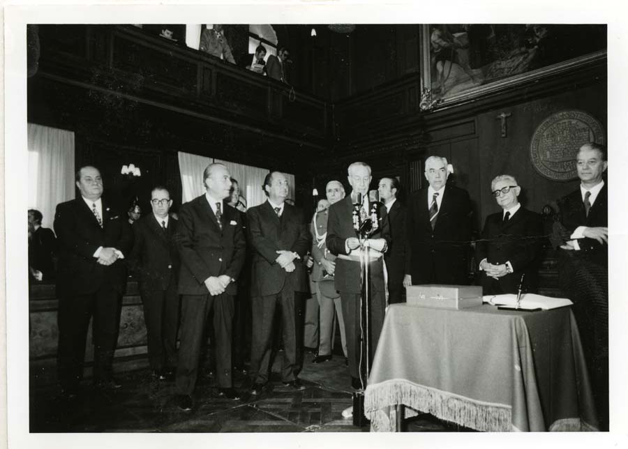 Visita del Presidente della Repubblica Italiana Giovanni Leone