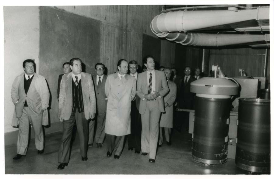 Visita del Ministro dei LL.PP. Nicolazzi a Gemona