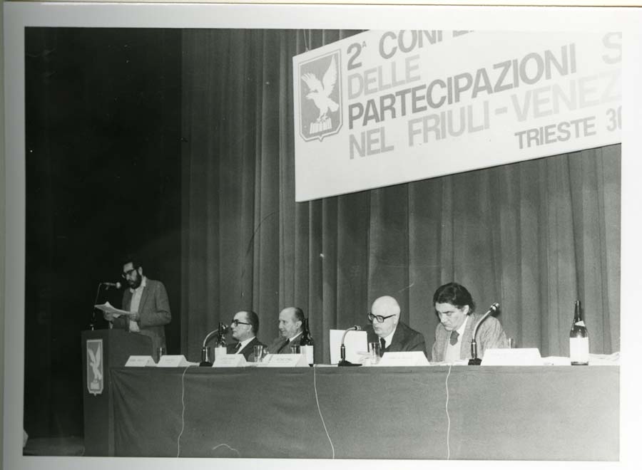 II Conferenza regionale delle partecipazioni statali nel Friuli Venezia Giulia