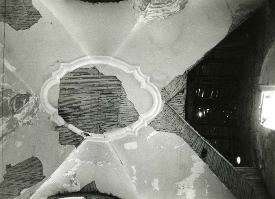 Chiesa del castello di San Daniele del Friuli colpita dal terremoto