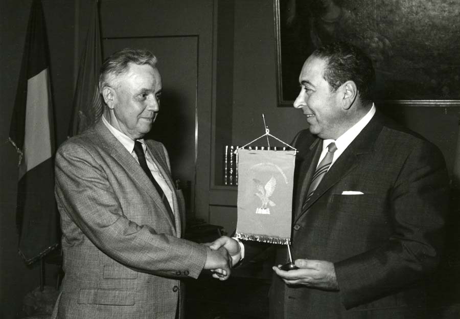 Il Presidente della Giunta Regionale Alfredo Berzanti riceve il Presidente della Famee Friulane di Toronto