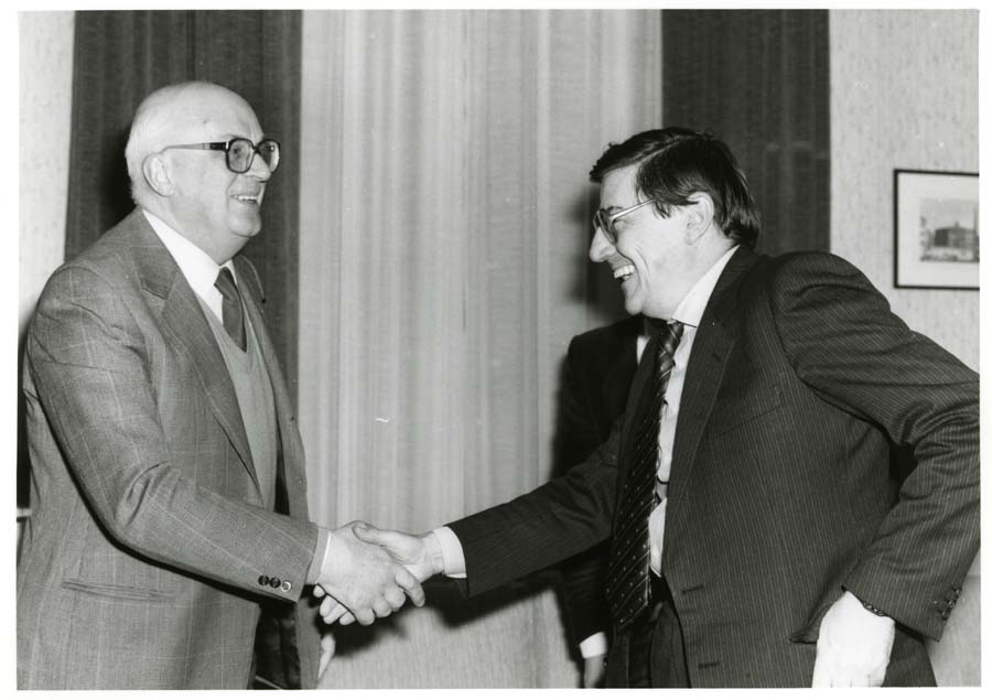 Visita del Ministro Scotti alla Giunta Regionale