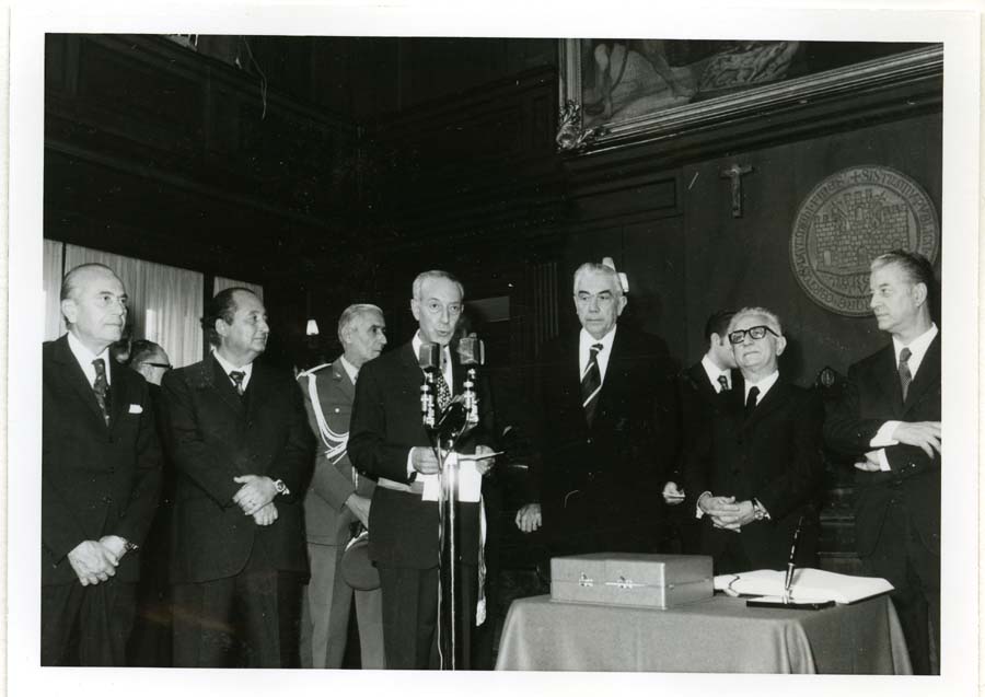 Visita del Presidente della Repubblica Italiana Giovanni Leone