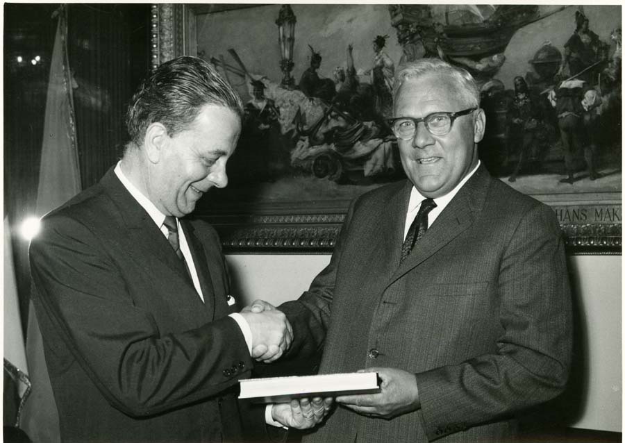 Visita del Console Generale USA John Fuess