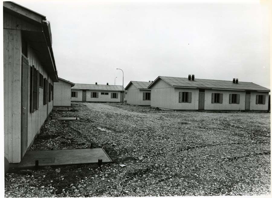 Consegna dei prefabbricati nelle zone colpite dal terremoto