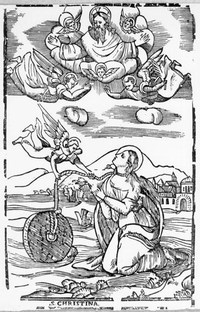 martirio di santa Cristina