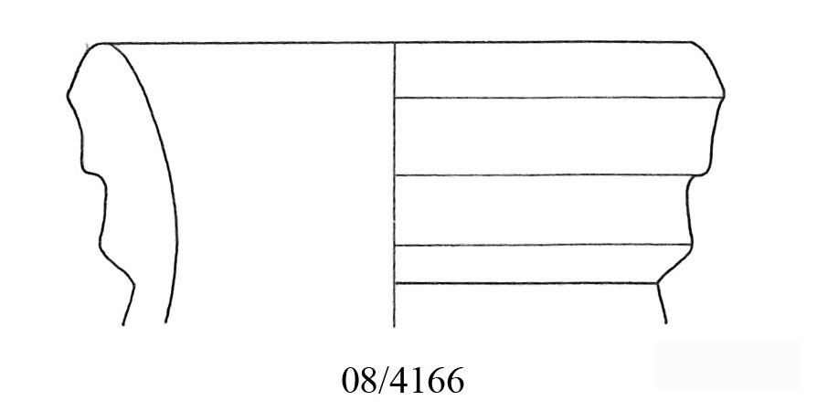 anfora/ da trasporto, orlo