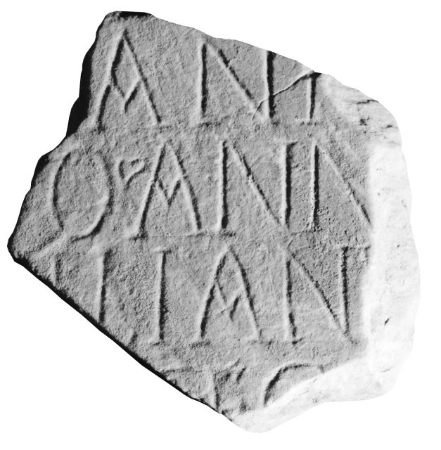 stele/ con iscrizione